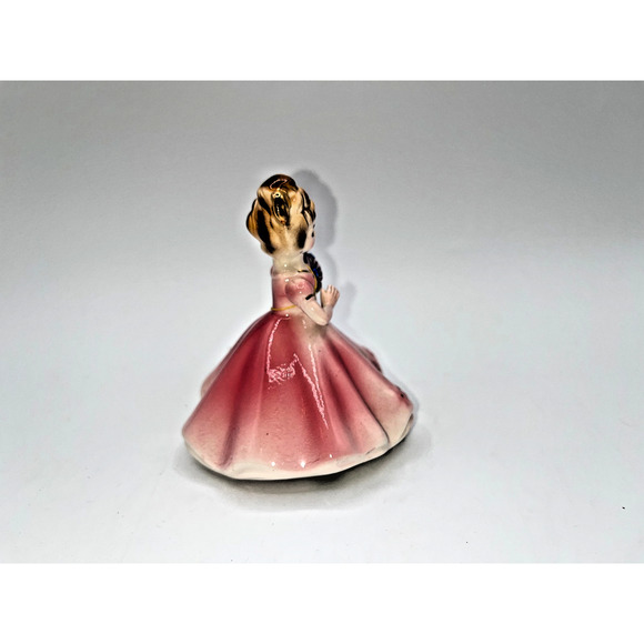 VINTAGE MID-CENTURY JAPAN JOSEF ORIGINAL SEPTEMBER SAPPHIRE GIRL FIGURINE W/TAGS - Picture 11 of 16